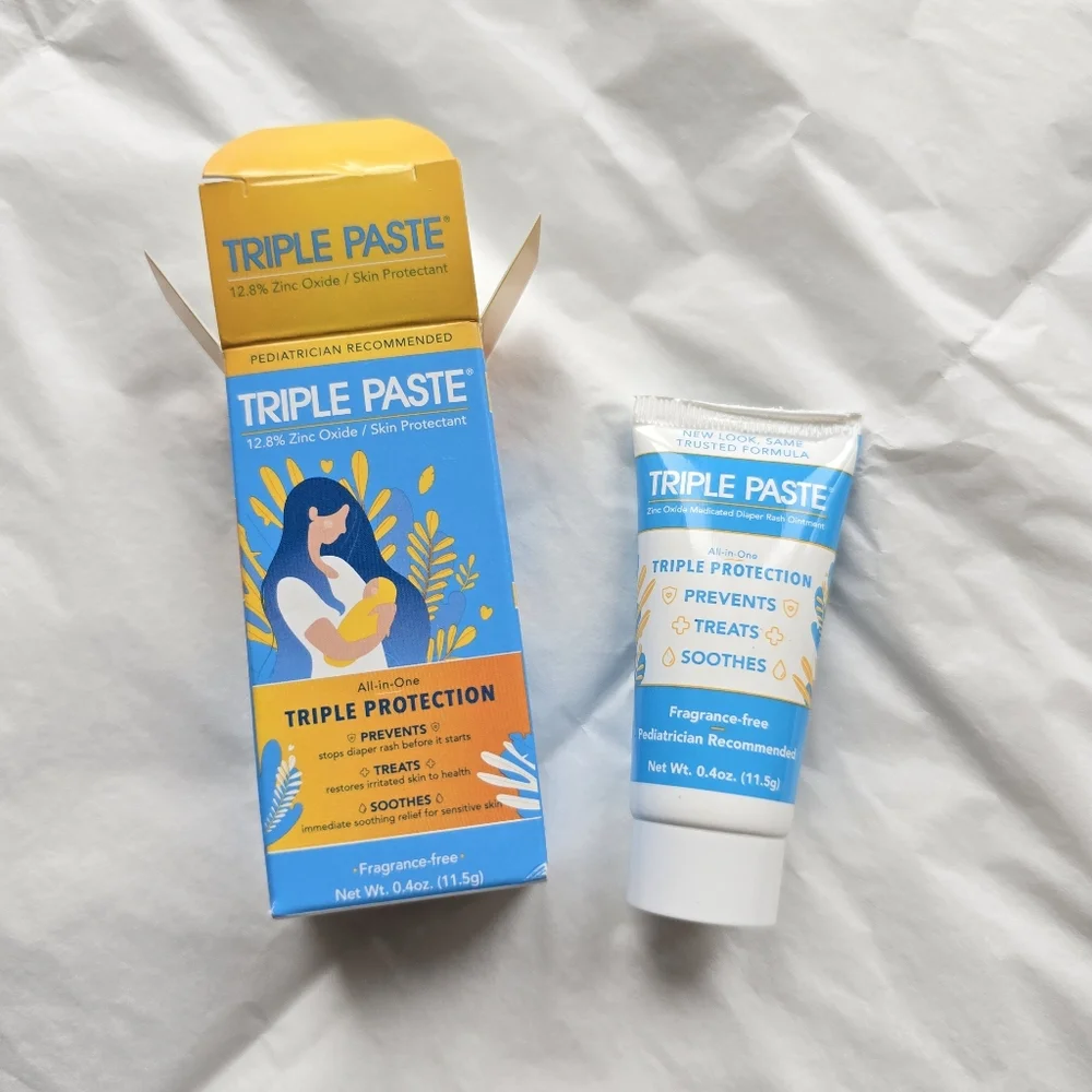 🍒 5/$20 new Triple Paste Skin Protectant Diaper Toddler Infant Childrens Cream